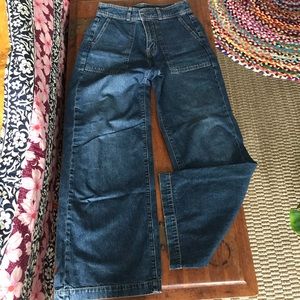 GAP Work Force High-Waisted Wideleg Jeans